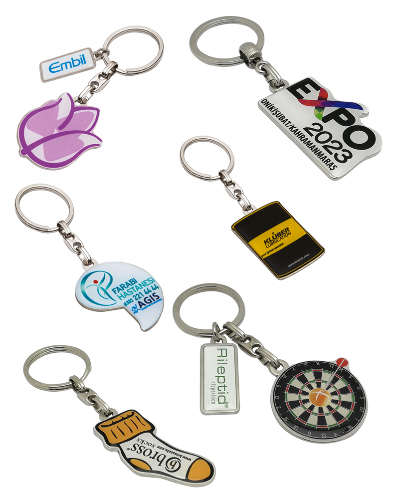 Promosyon  3D Plasto Özel Şekilli Anahtarlık