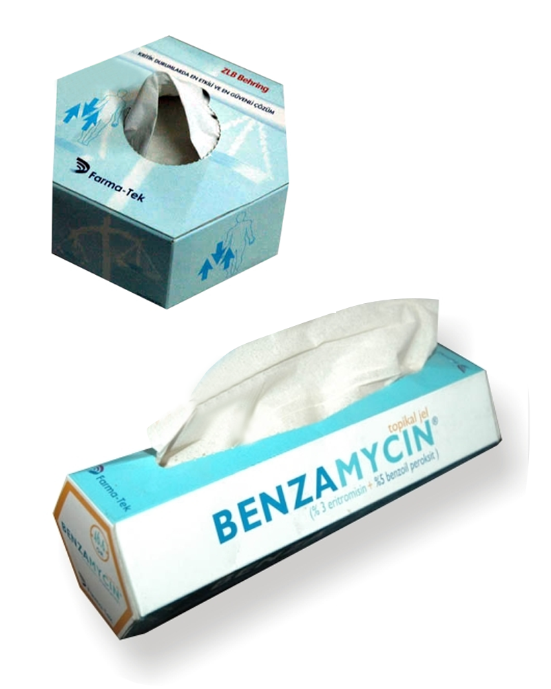 Promosyon  Seyahat Tipi Kutu Mendil